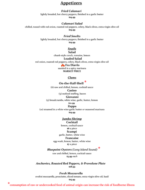 Andinos Mobile Lunch Menu